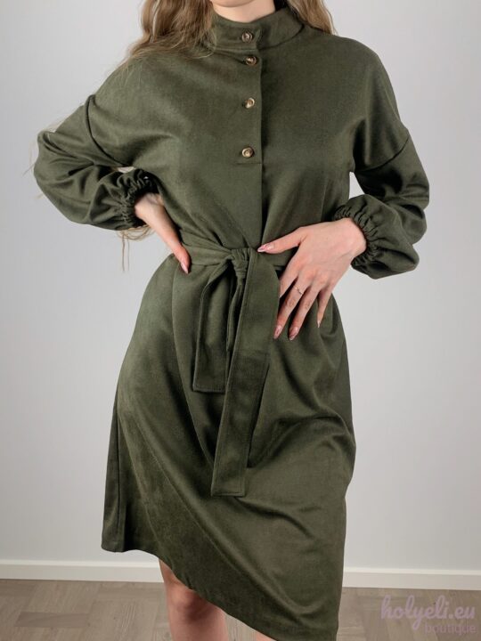 Suknelė, khaki - Image 4