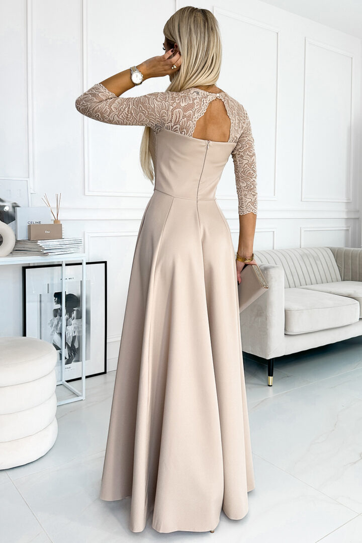 Maxi dress, beige