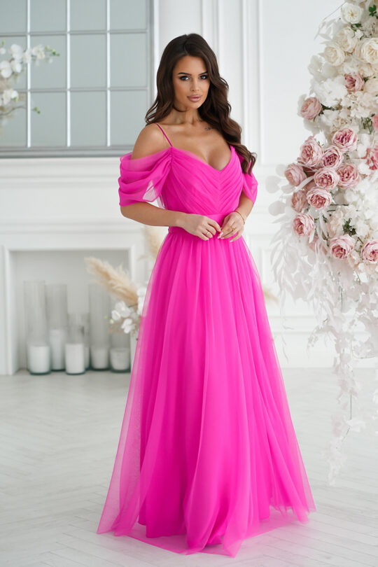 Elegantne maksikleit, lilla
