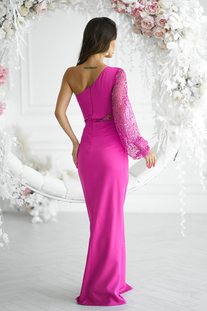 Elegantne maksikleit, lilla