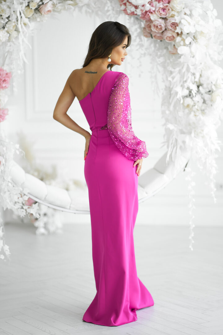 Elegantne maksikleit, lilla
