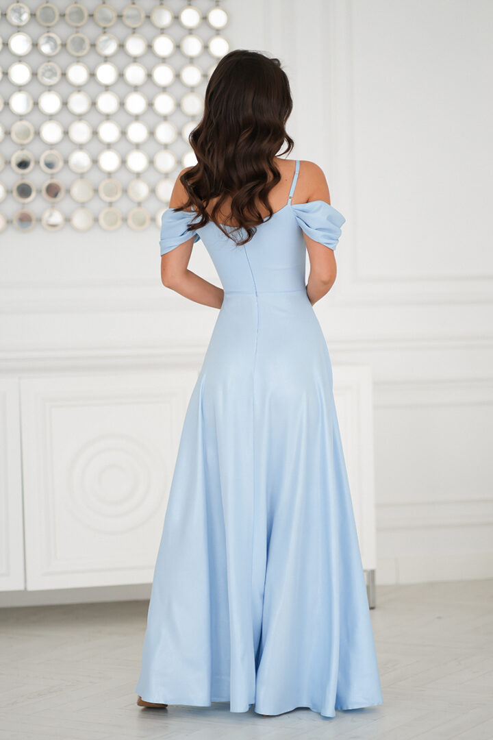 Romantiline maksikleit, sinine