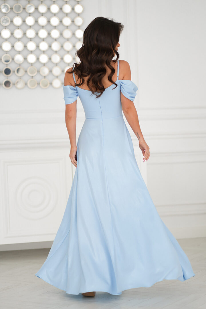 Romantiline maksikleit, sinine