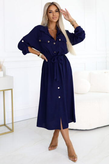 Vabaaja kleit, tume sinine