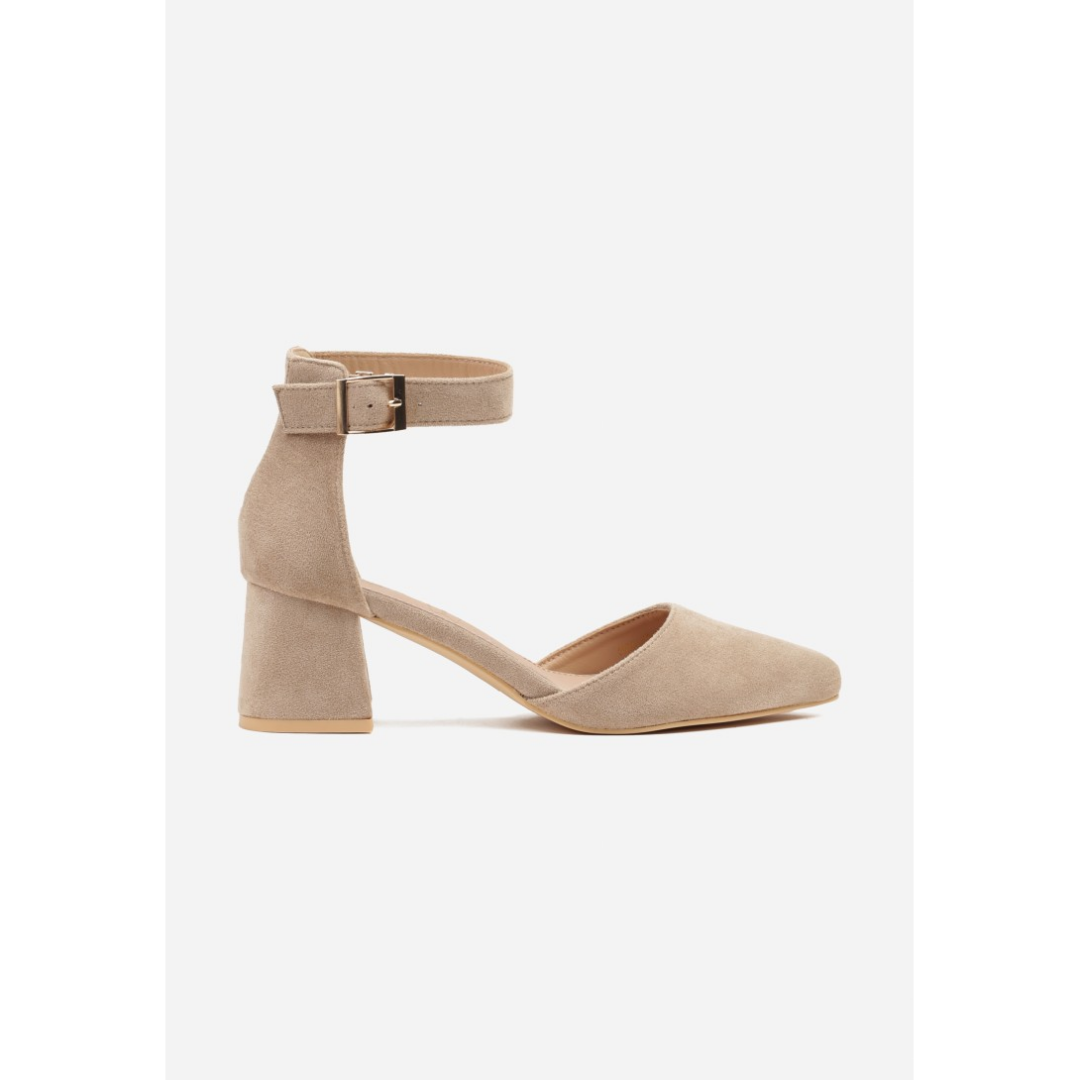 Heeled shoes, green
