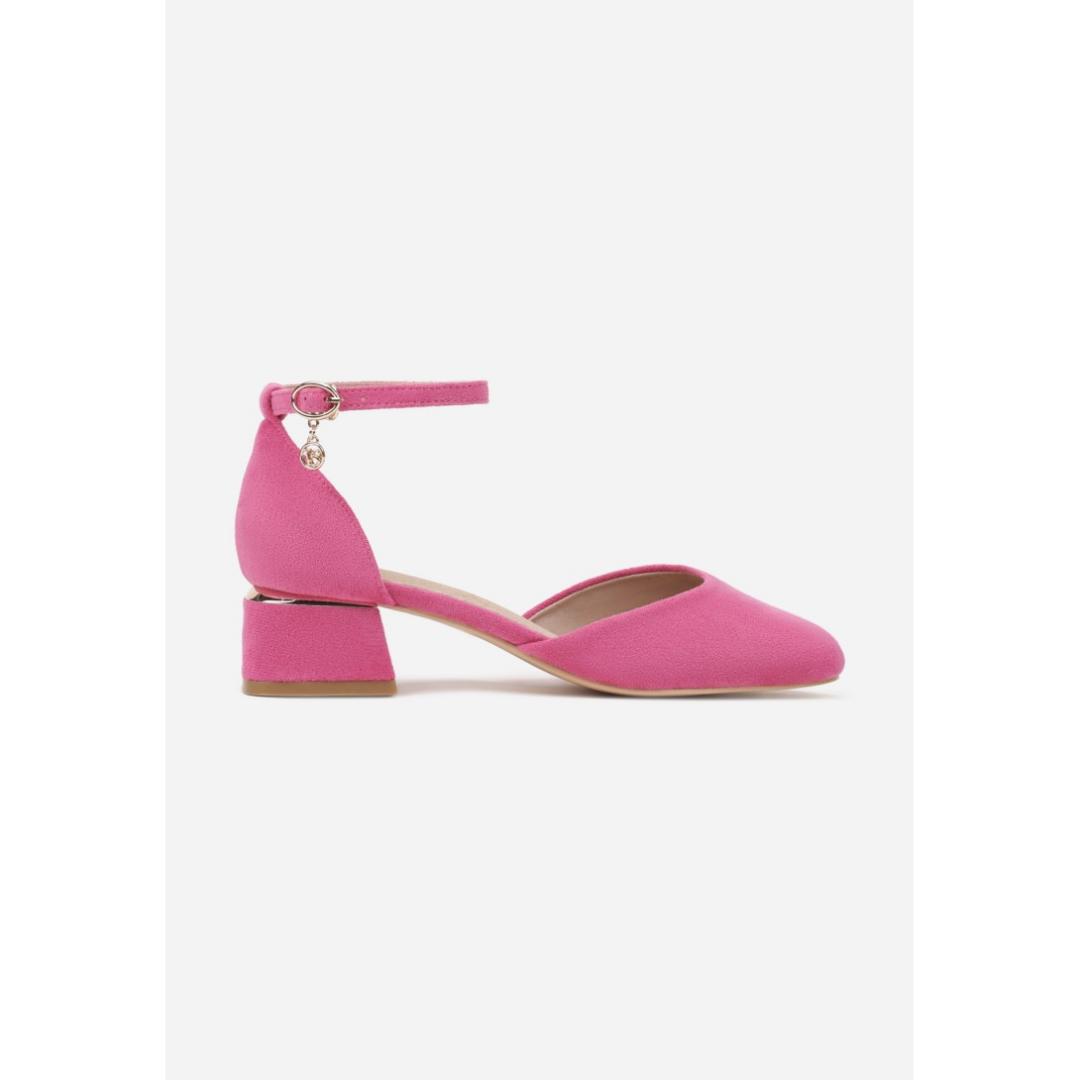 Heeled shoes, purple