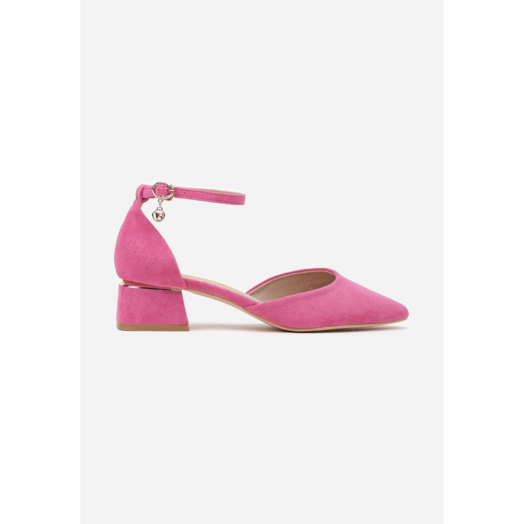 Heeled shoes, purple