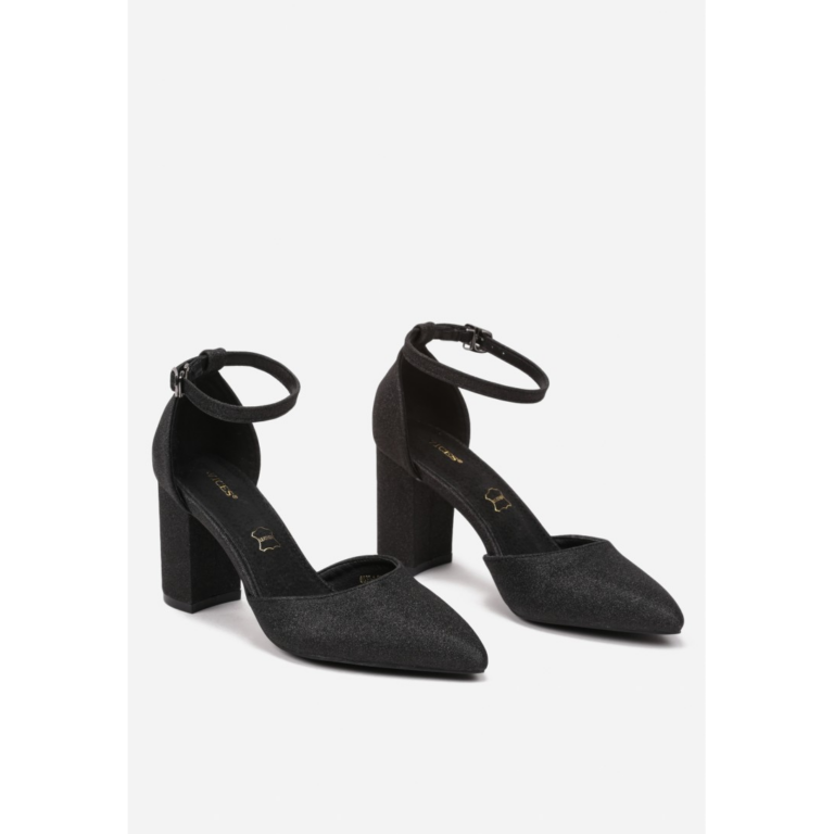 Kontsaga kingad, black-glitter - Image 3