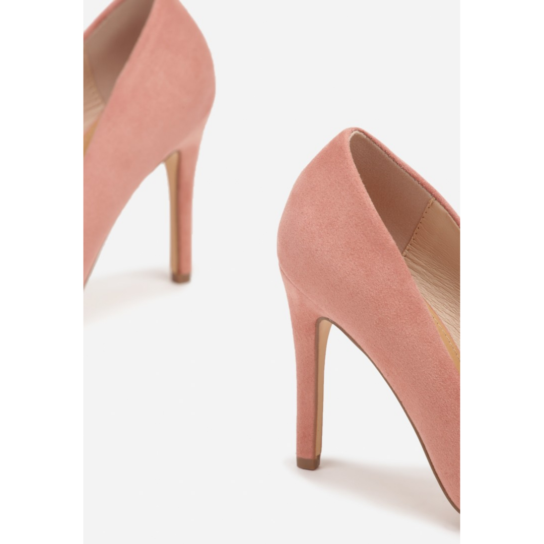 Heeled shoes, pink