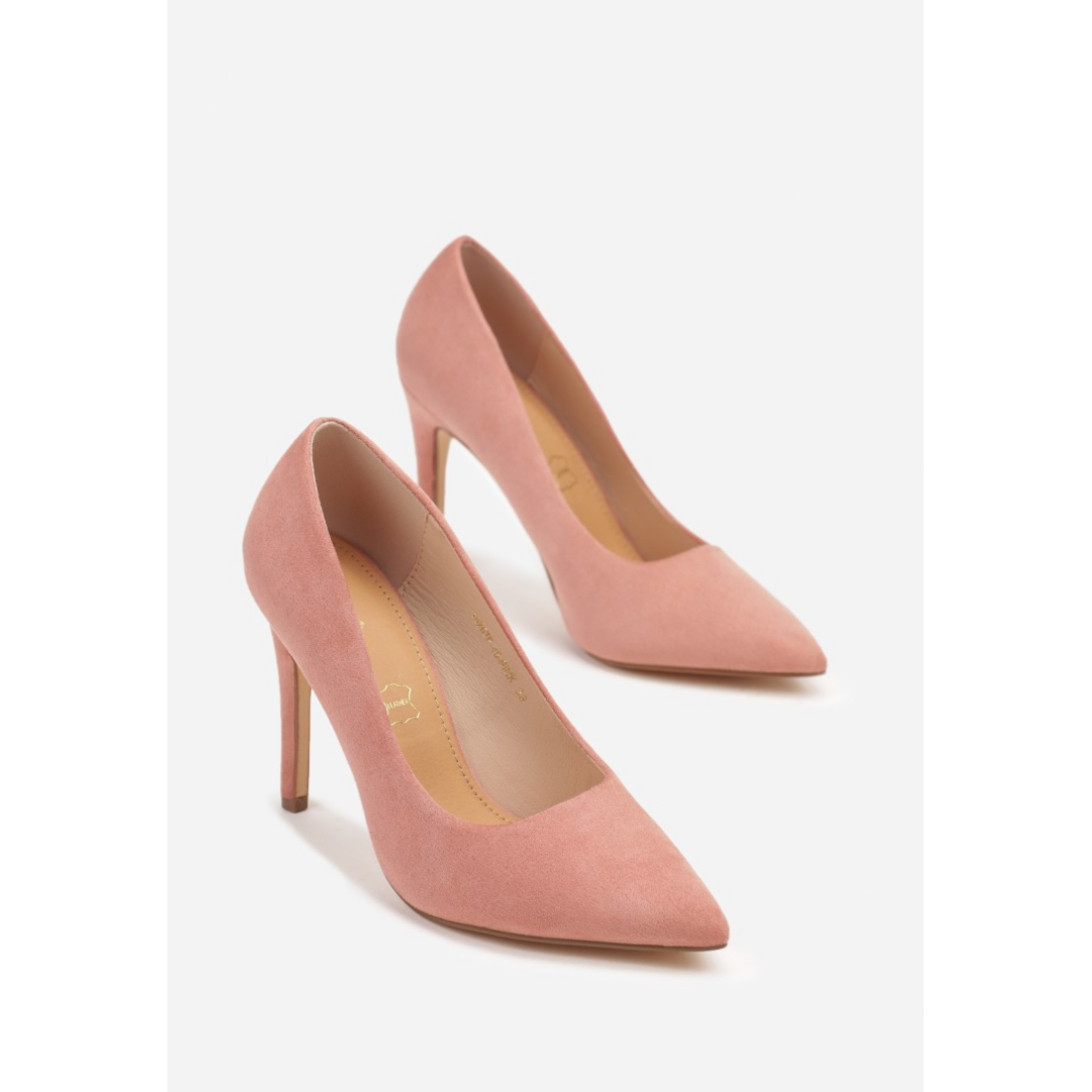 Heeled shoes, pink