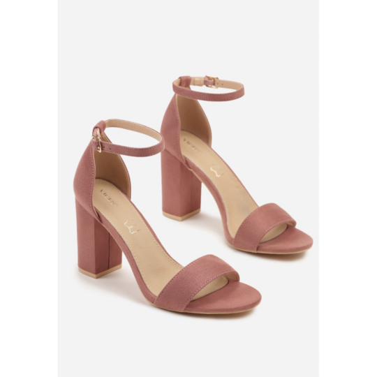 Open heel shoes, pink - Image 2