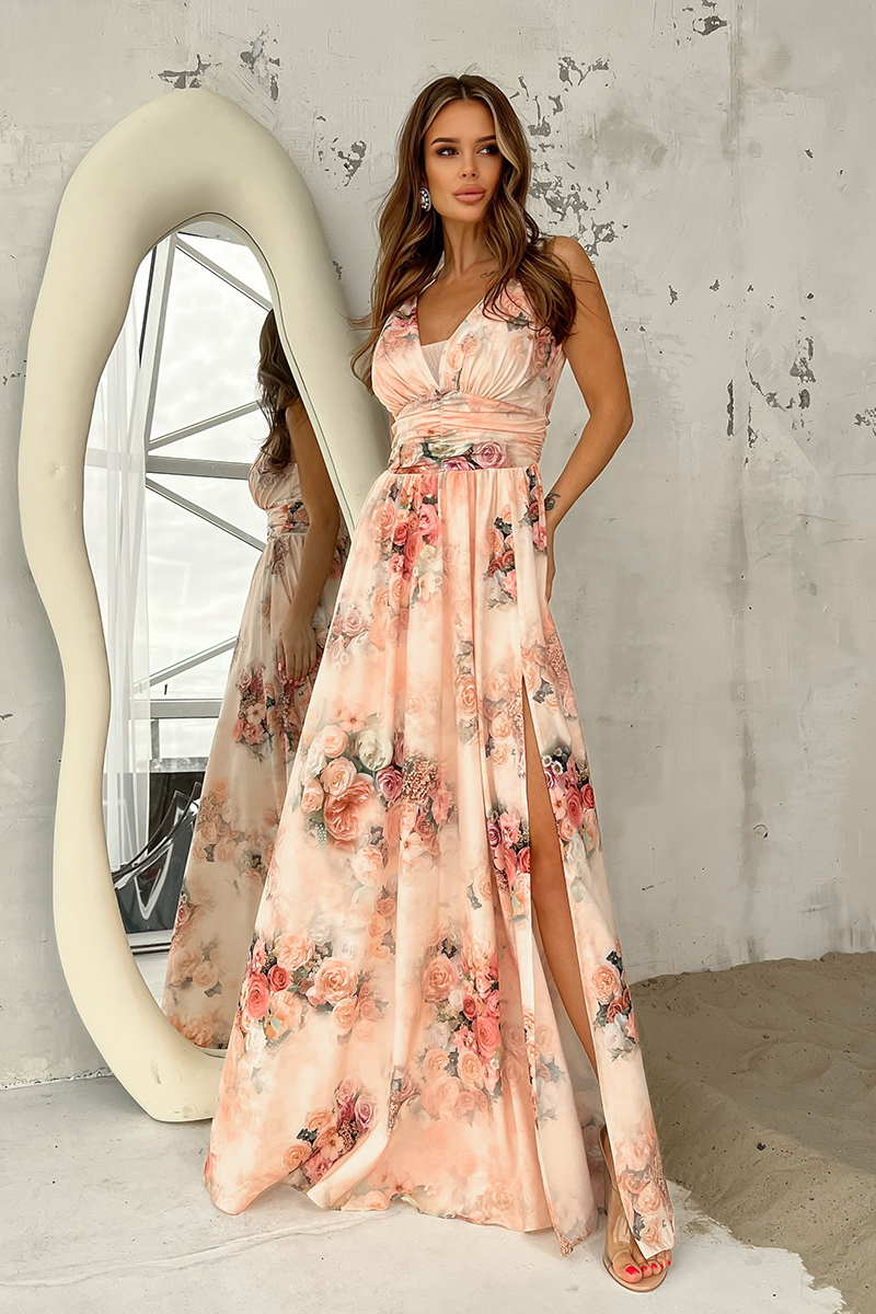 Mustriline maksikleit, oranž