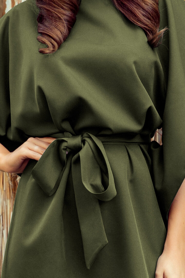 Cocktailmekko, khaki