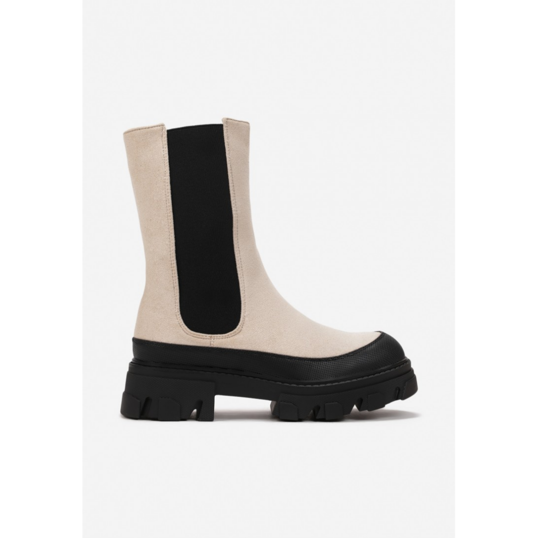 Boots, beige