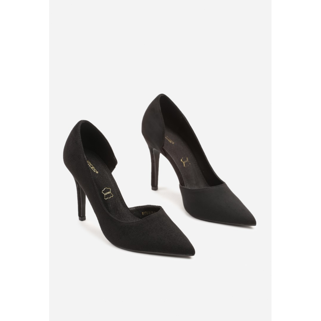 Heeled shoes, black