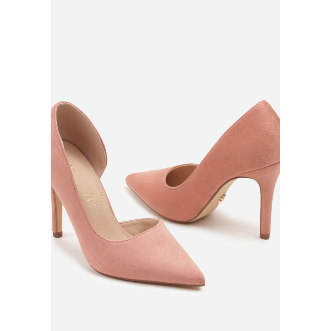 Heeled shoes, pink