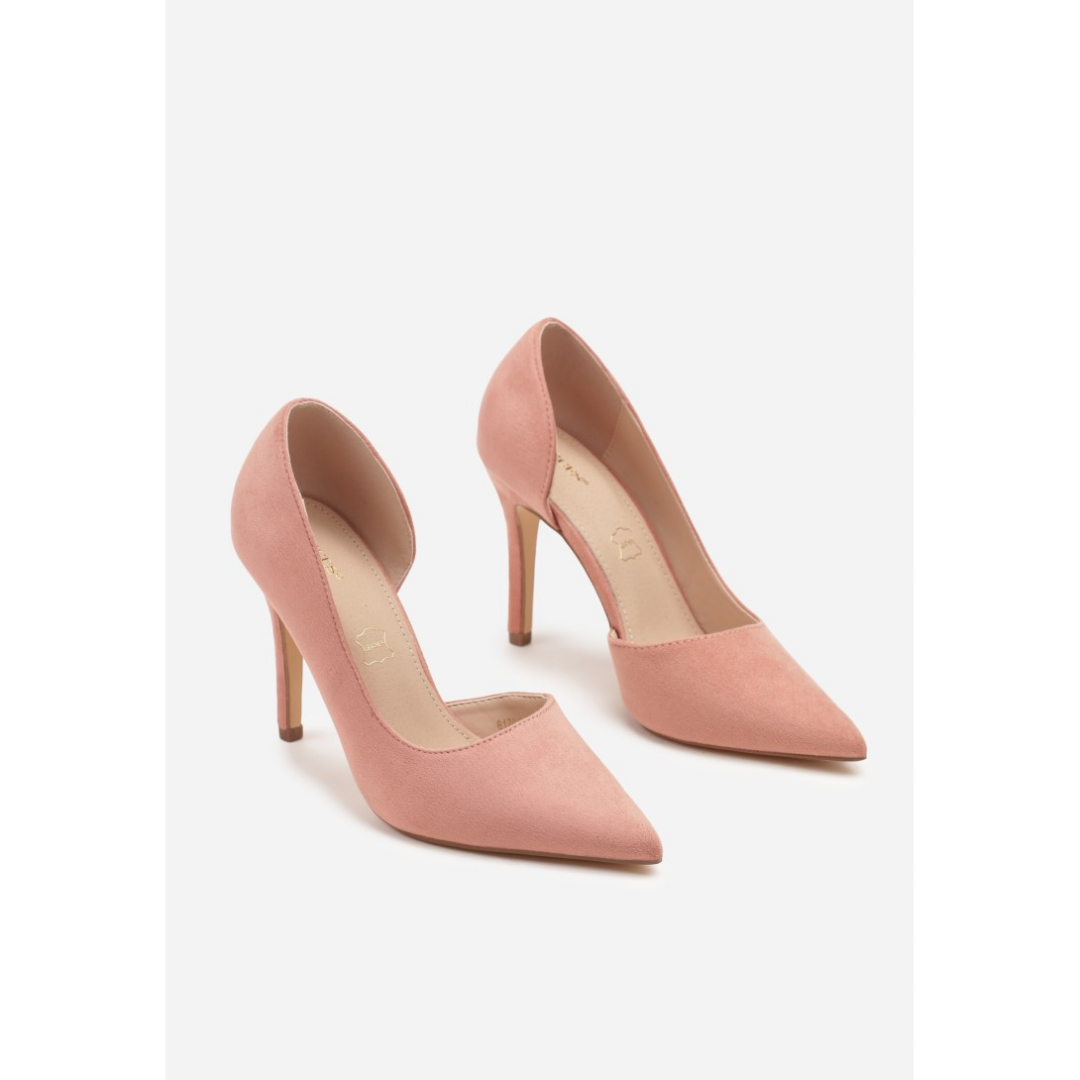 Heeled shoes, pink