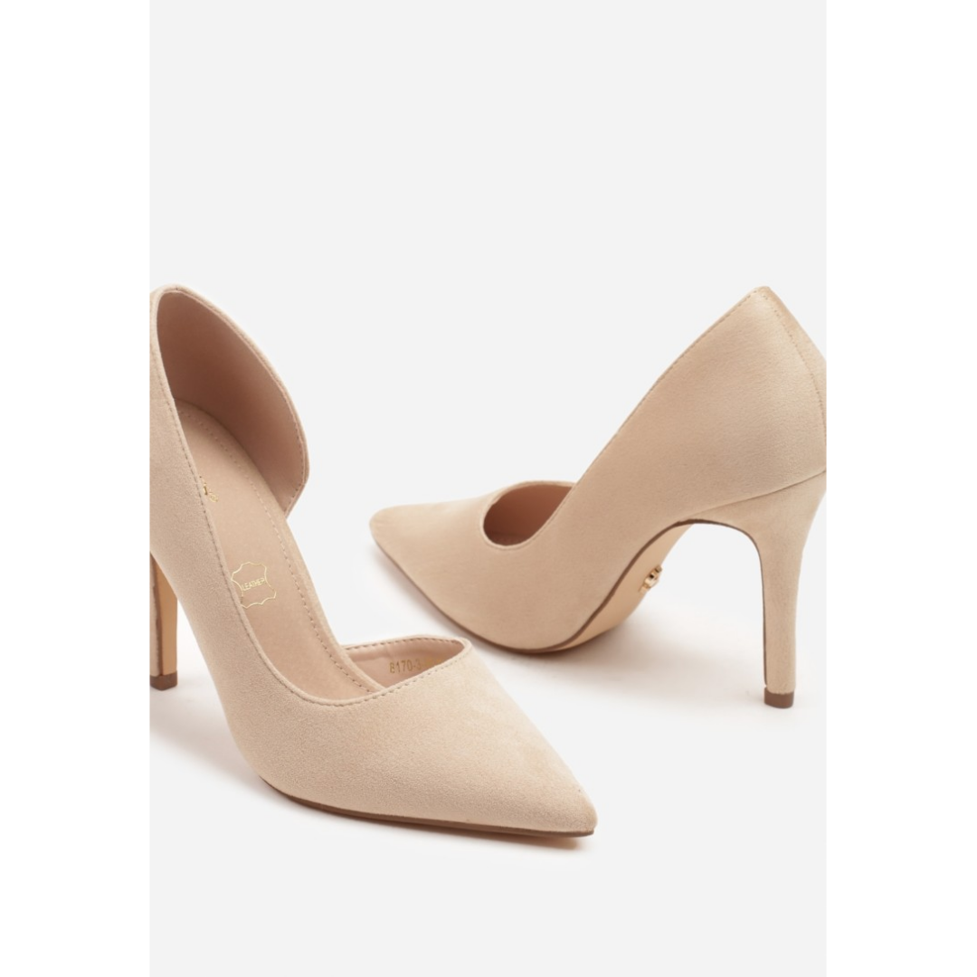 Heeled shoes, green