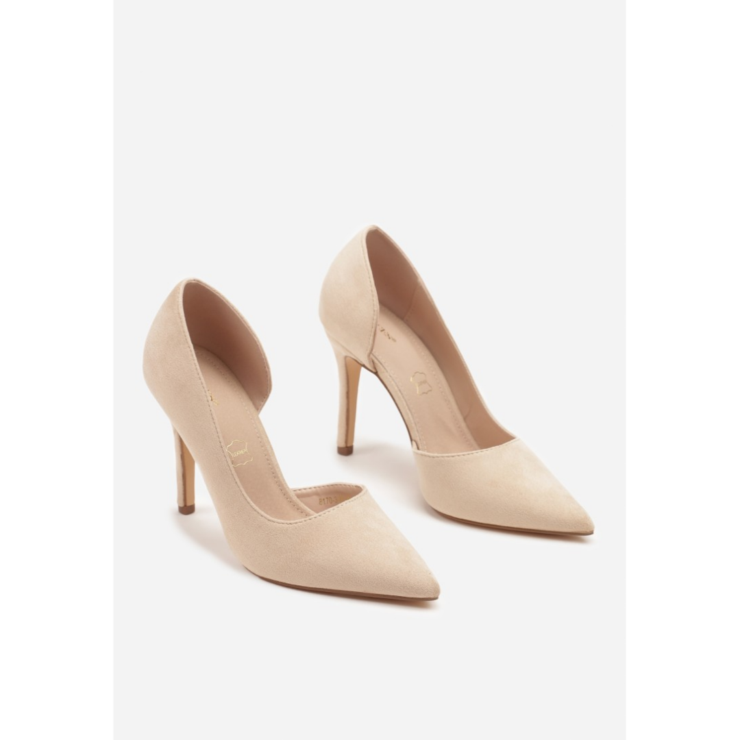 Heeled shoes, green