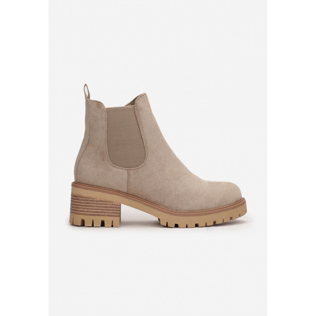 Boots, beige