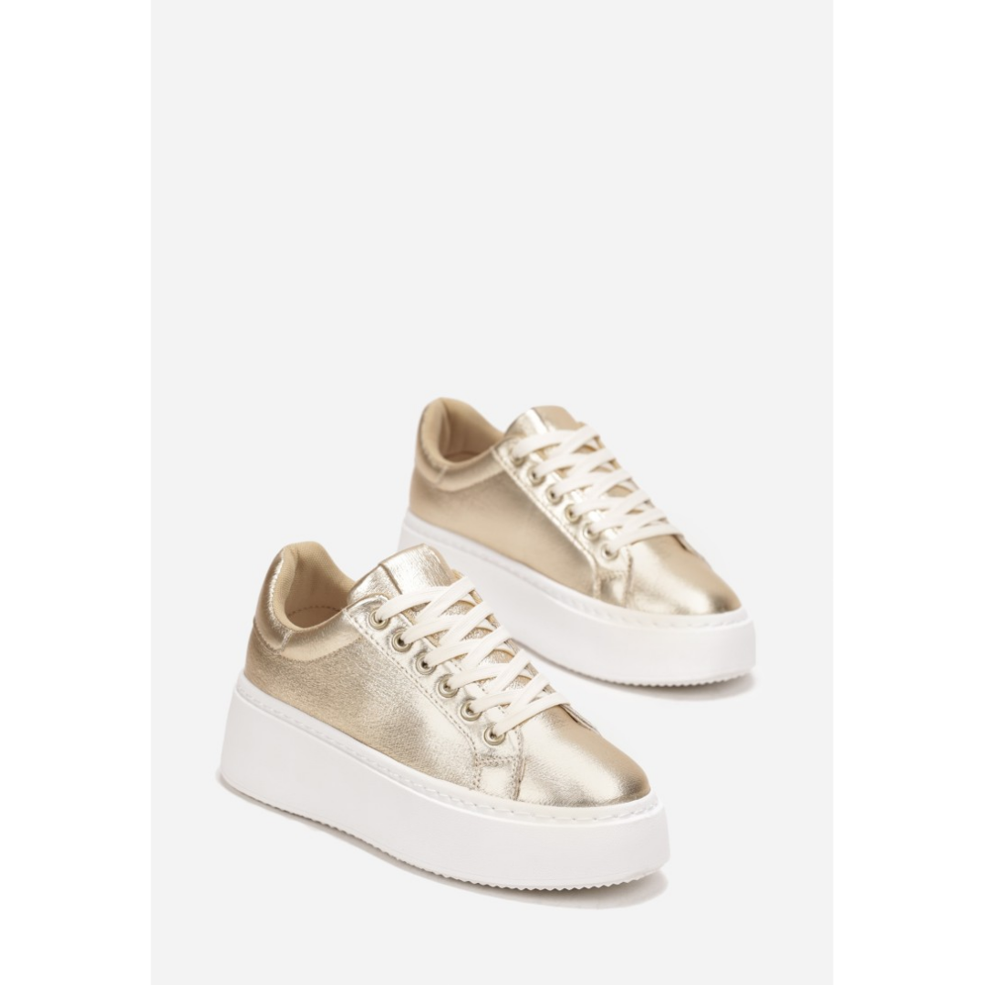 Sneakers, gold