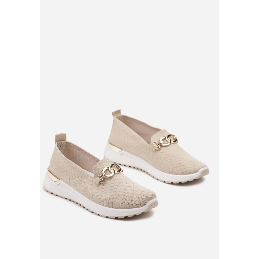Low shoes, beige