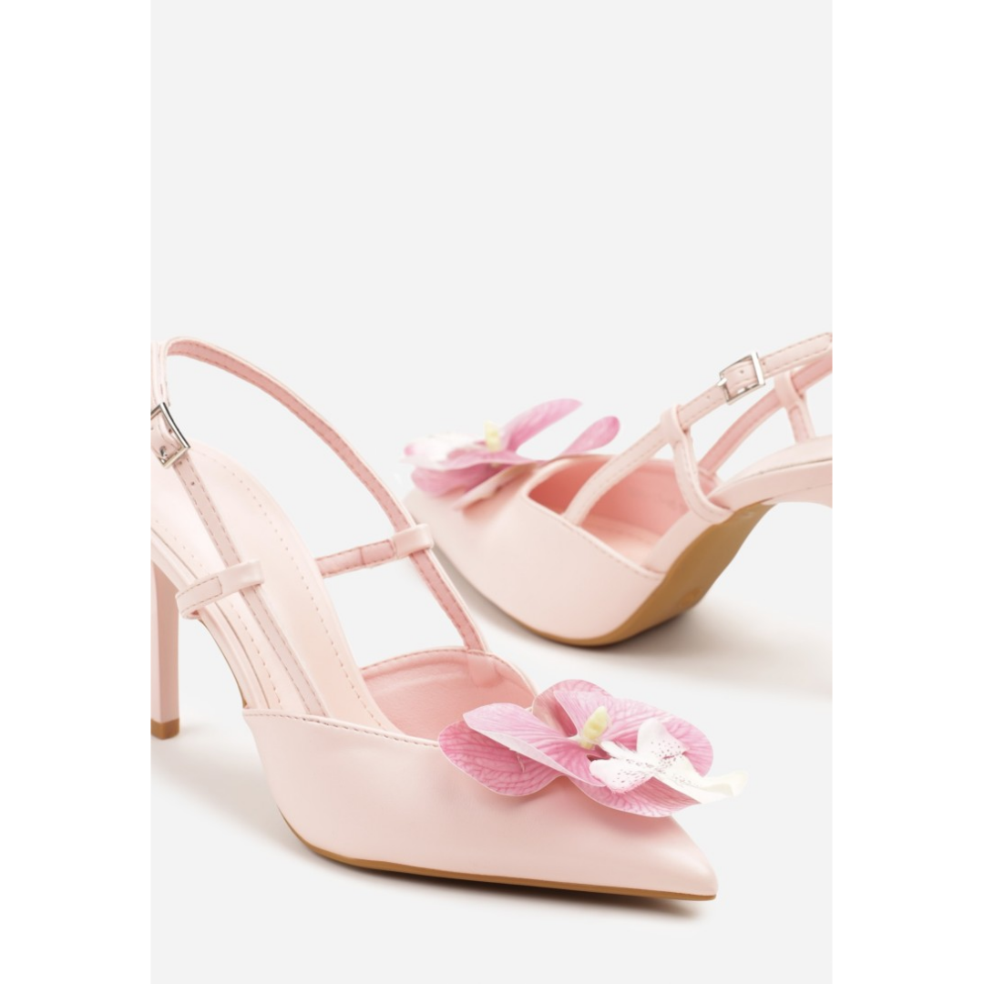 Heeled shoes, pink