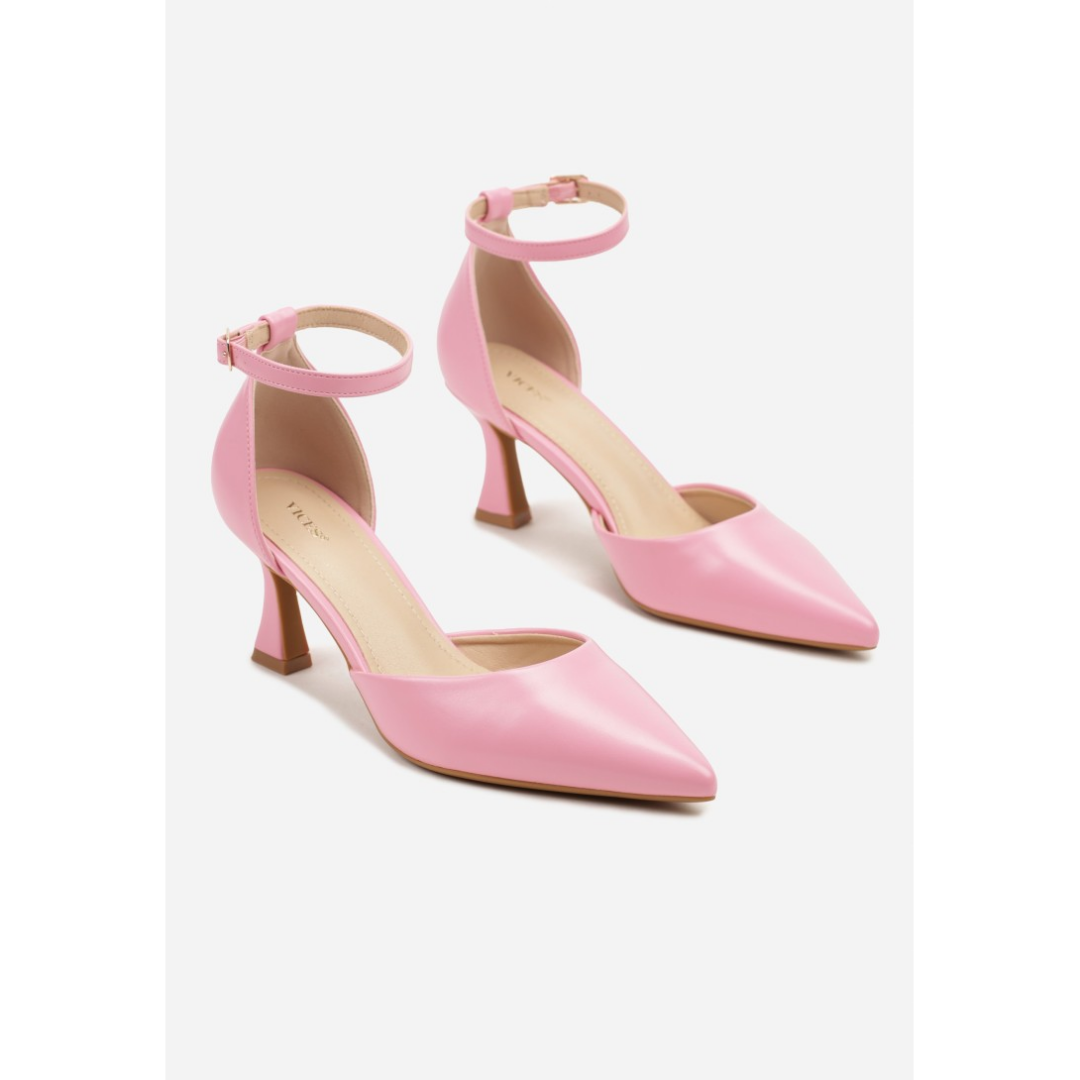 Heeled shoes, pink