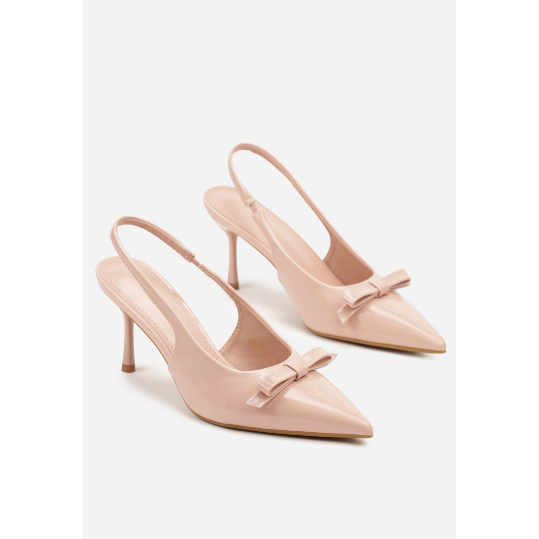 Heeled shoes, pink