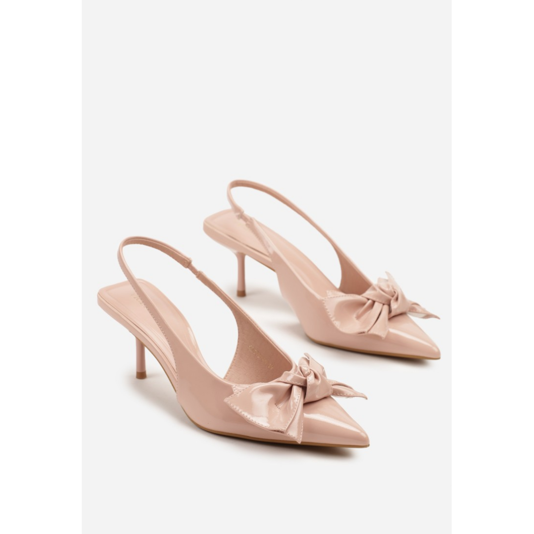 Heeled shoes, pink
