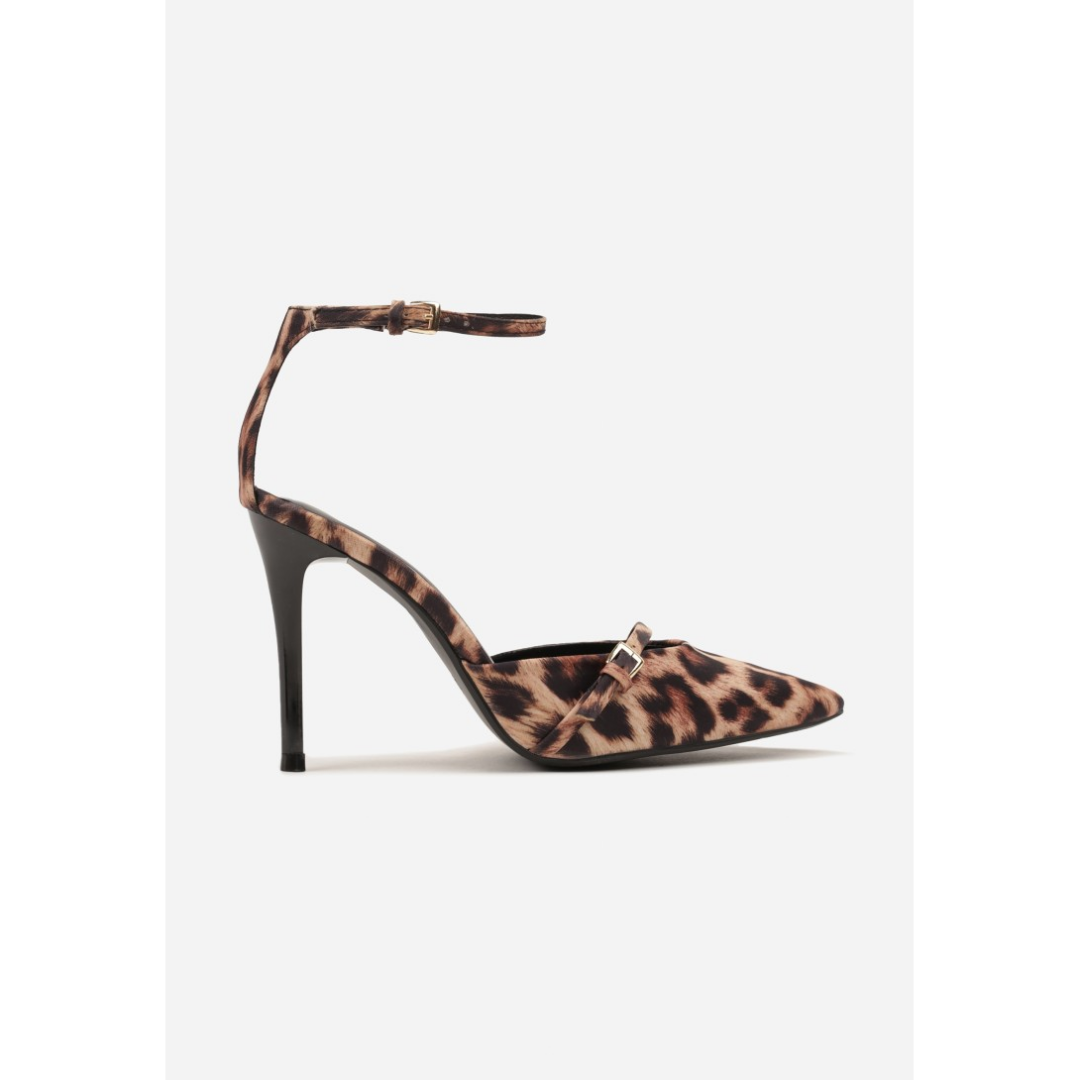 Heeled shoes, multicolored