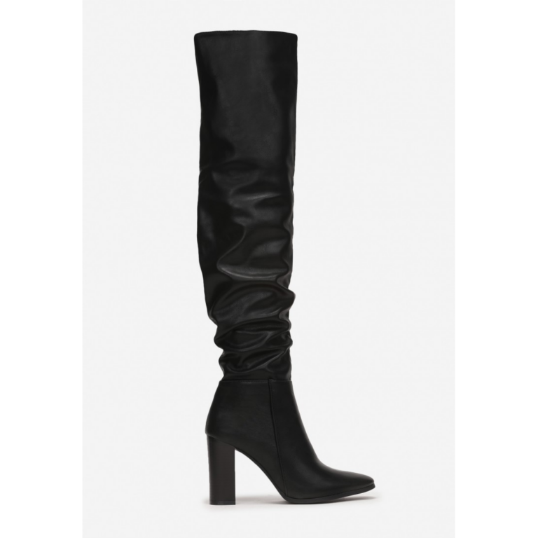 Kõrged saapad, must - Pilt 1