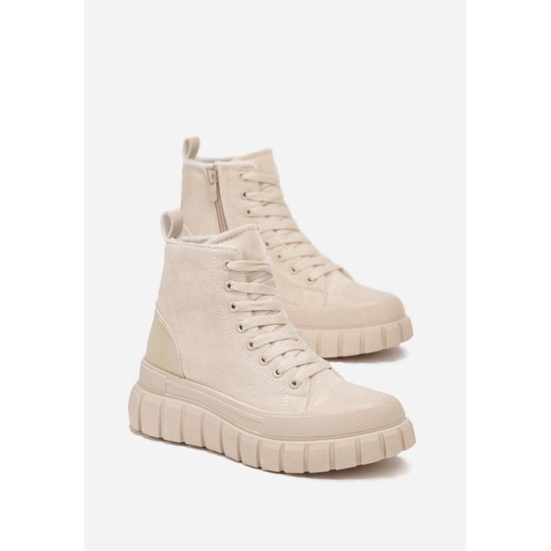 Boots, beige