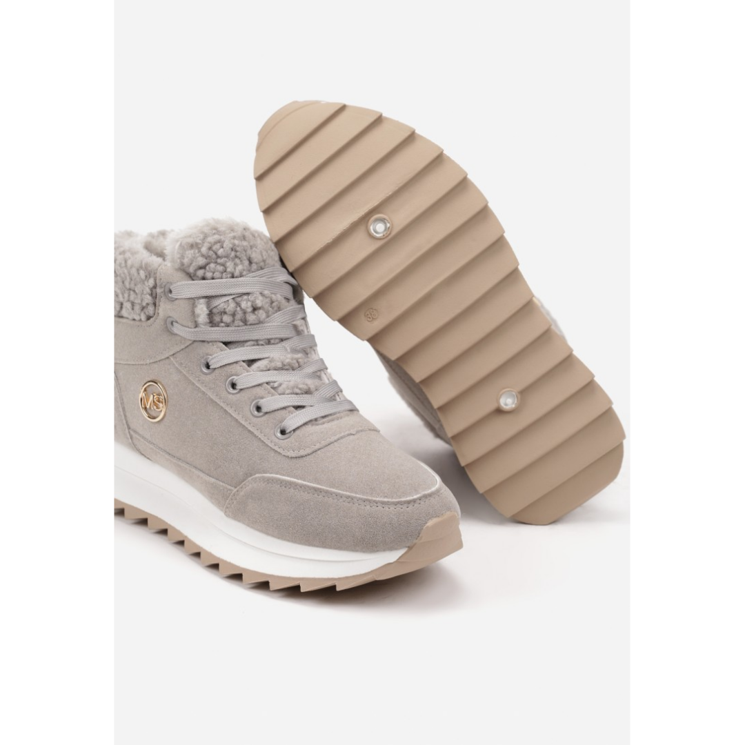 Warm sneakers, grey