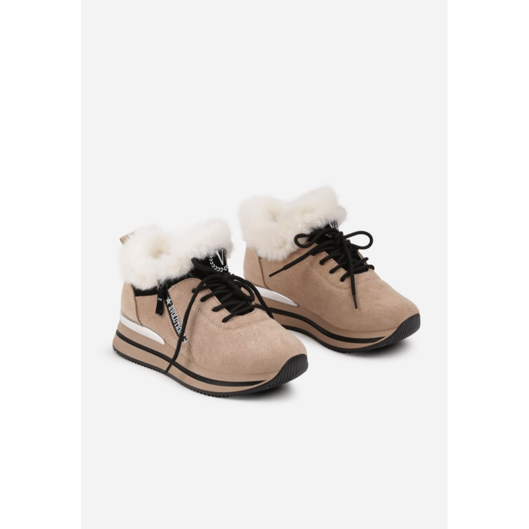 Warm sneakers, beige