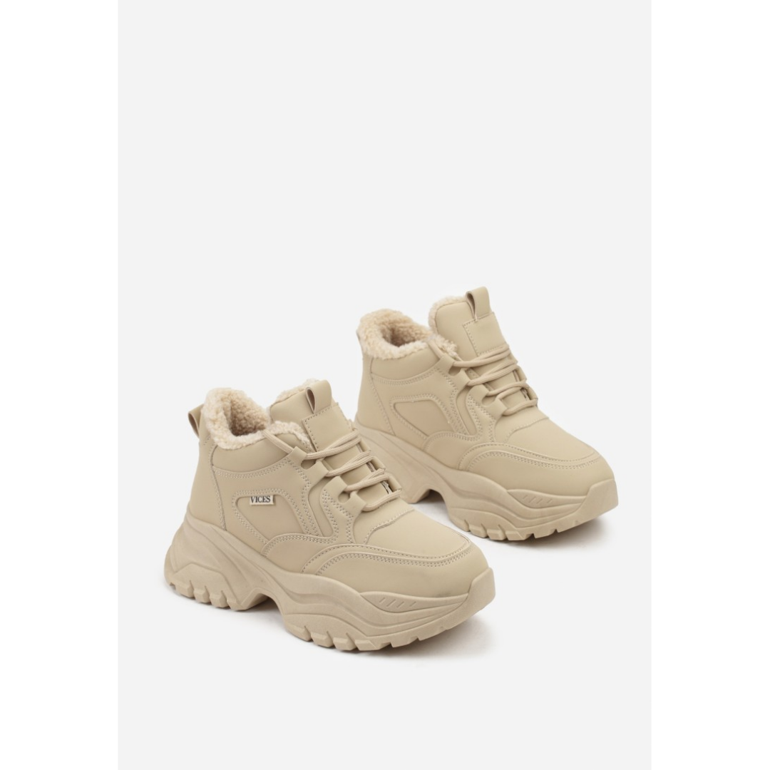 Boots, beige