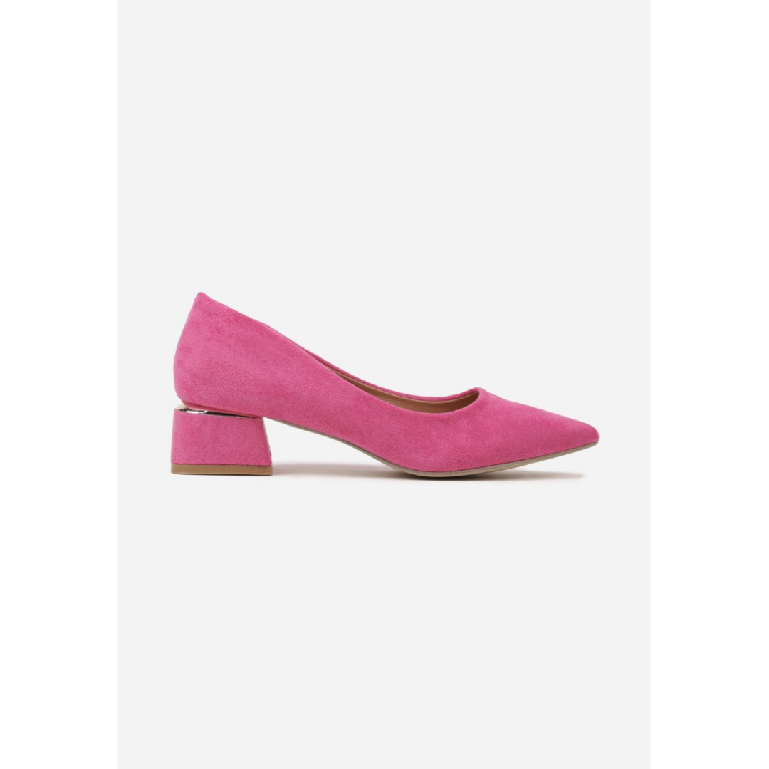 Heeled shoes, purple