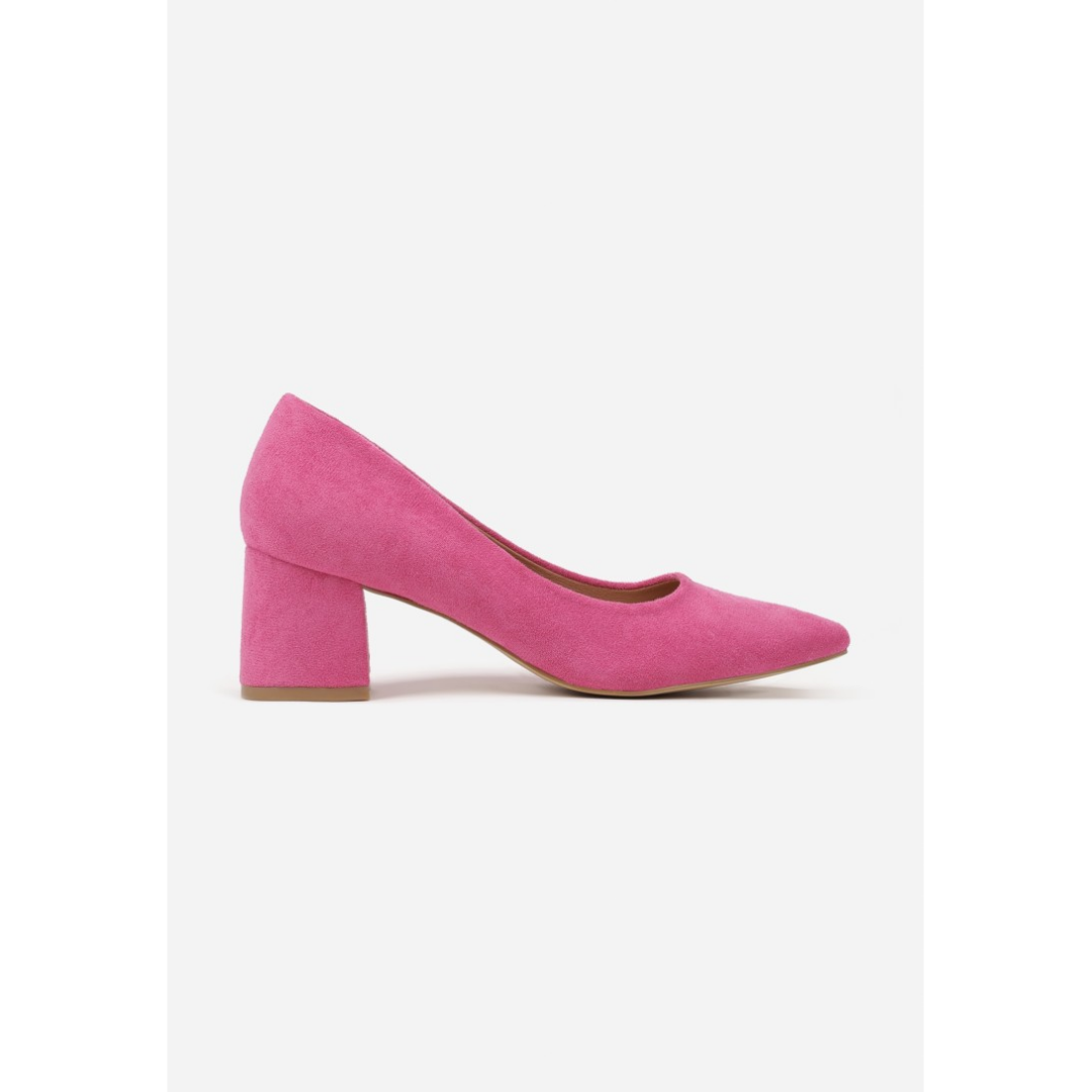 Heeled shoes, purple