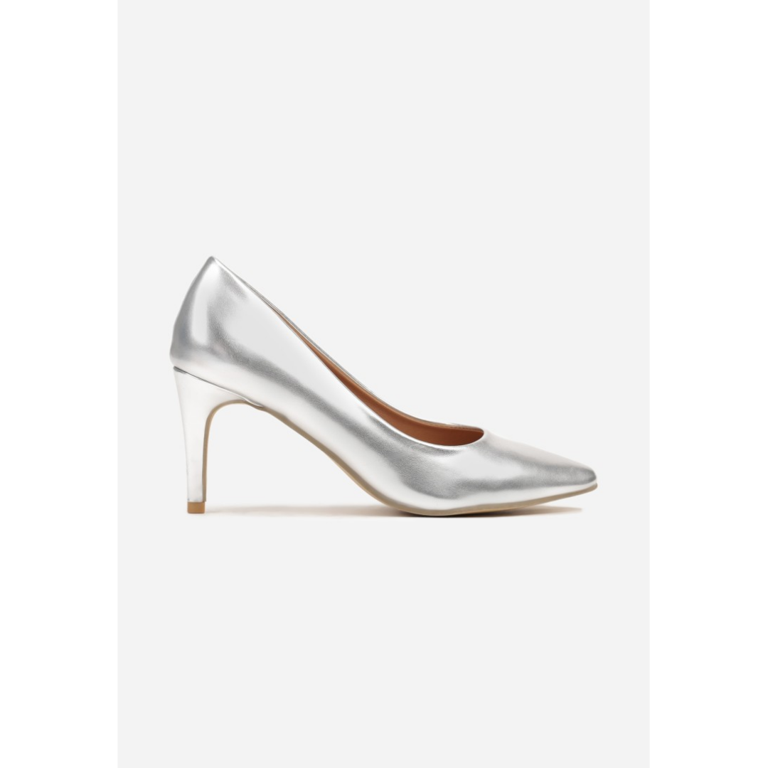 Heeled shoes, grey
