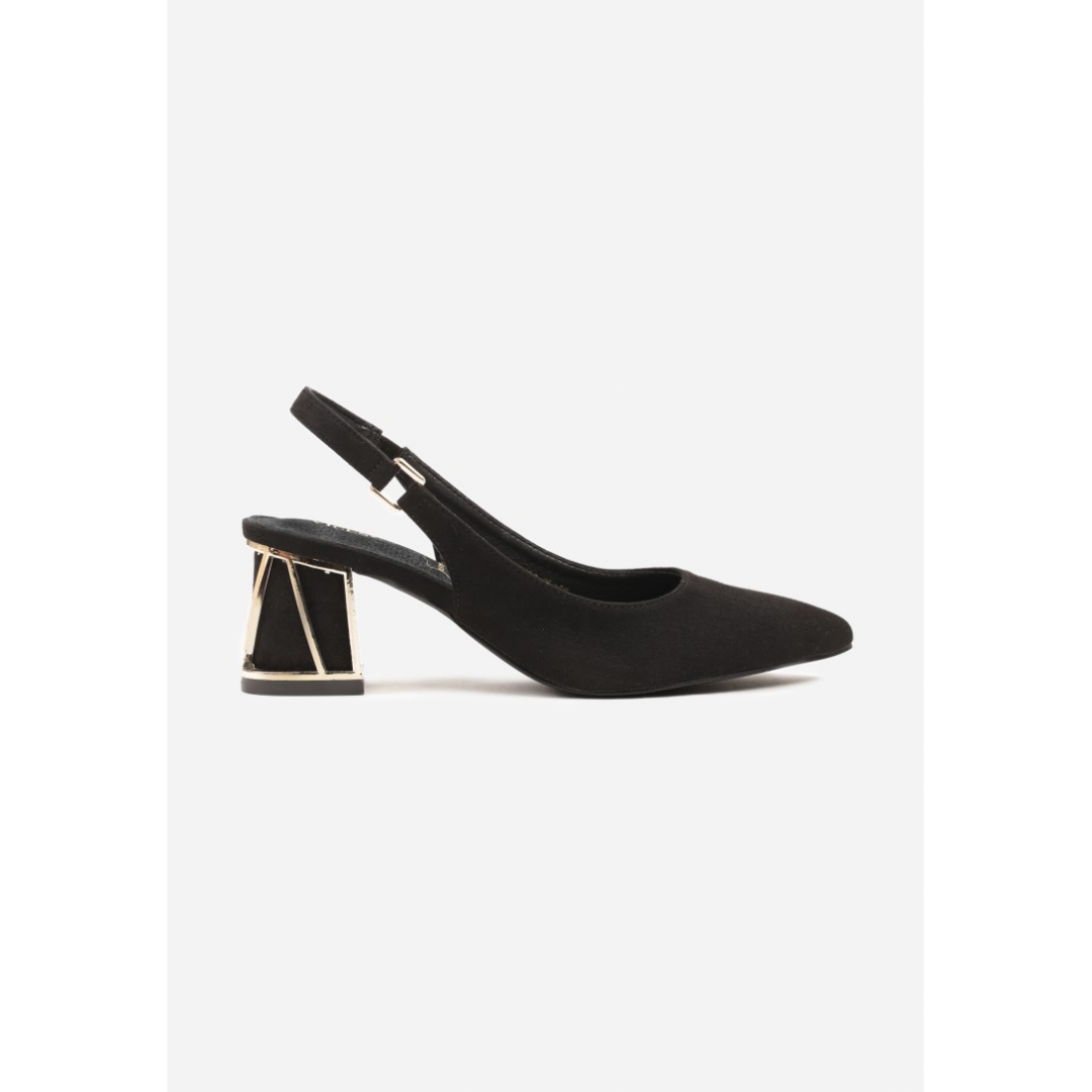 Heeled shoes, black