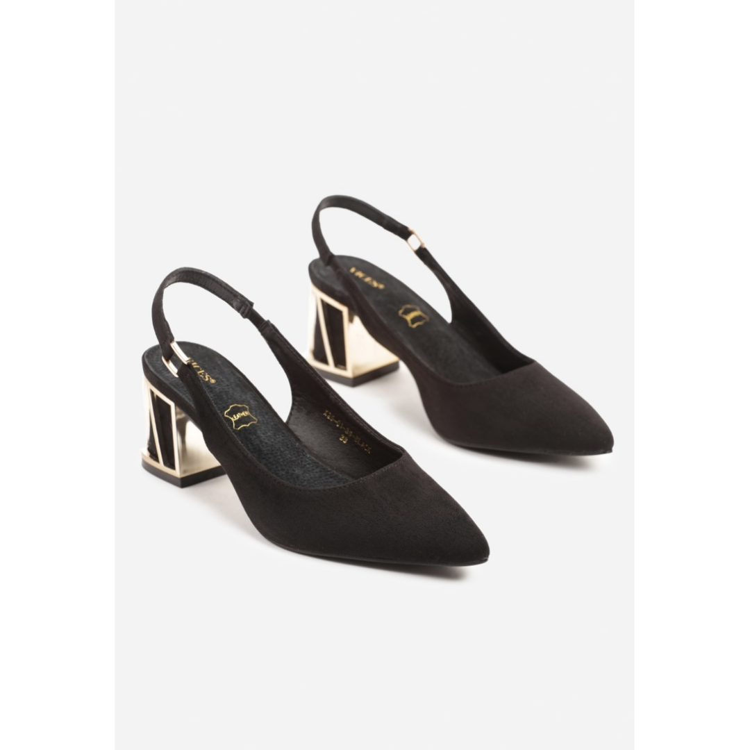 Heeled shoes, black