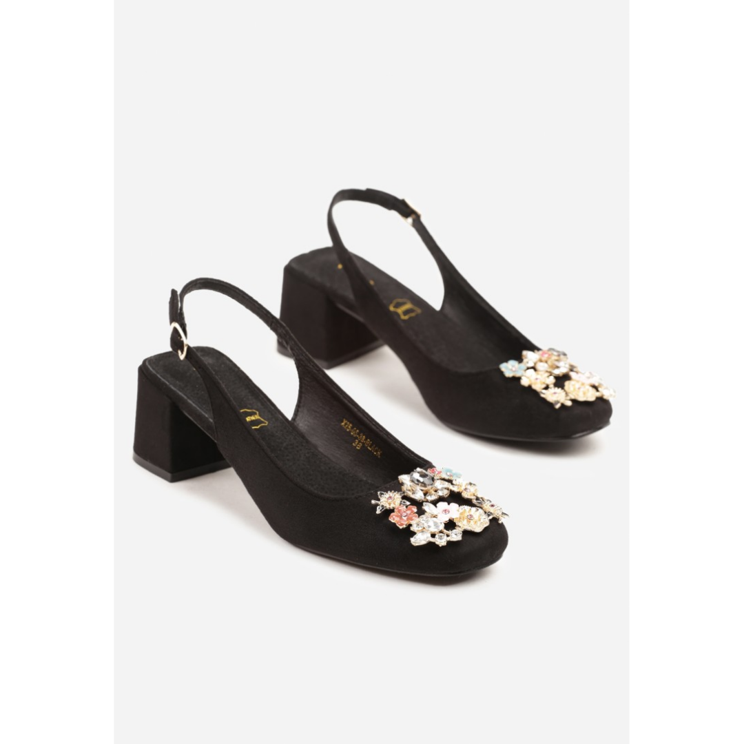 Heeled shoes, black