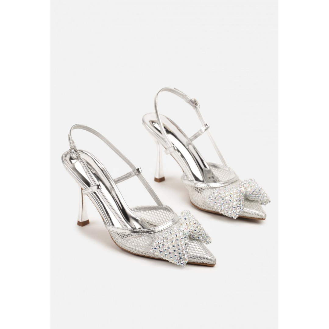 Heeled shoes, grey