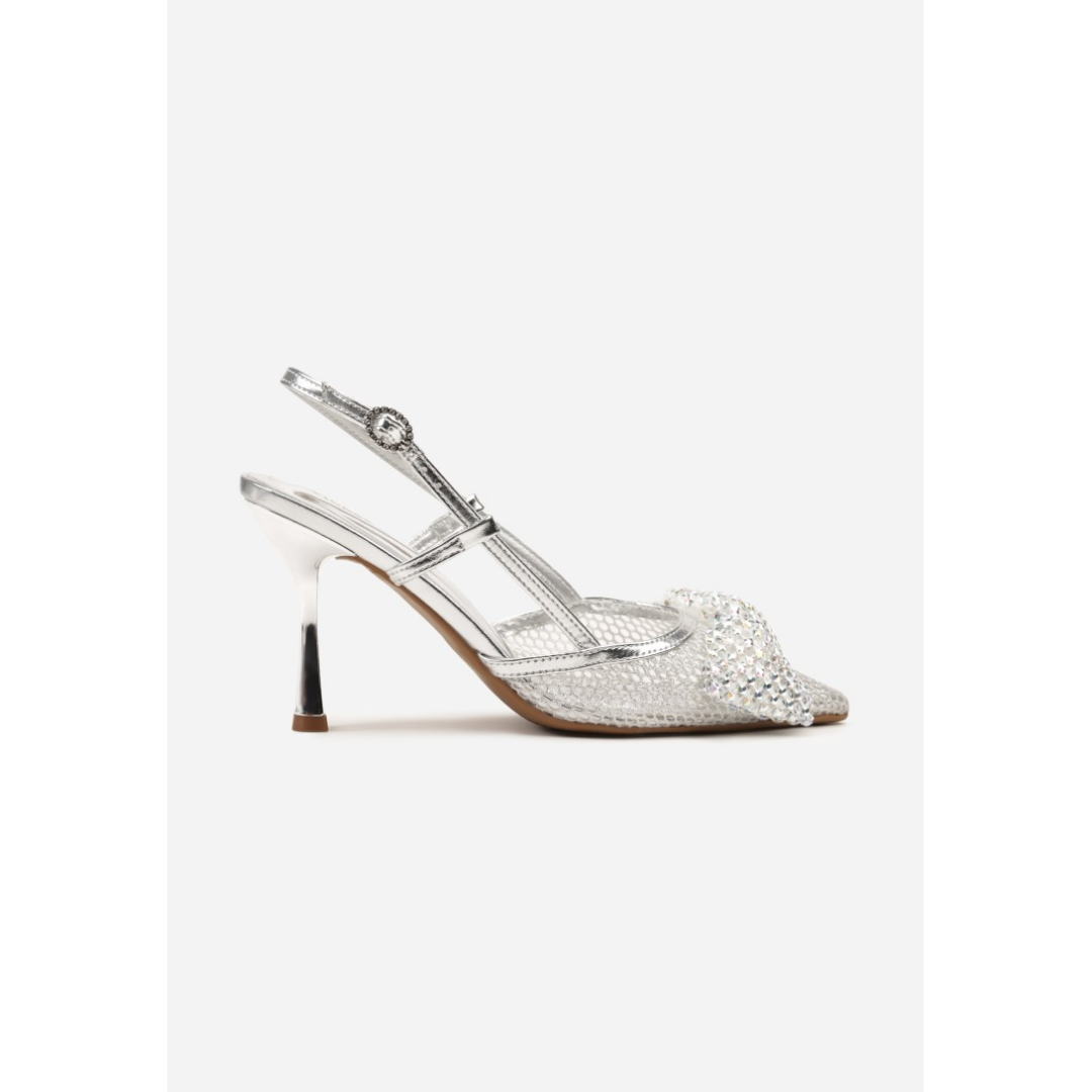 Heeled shoes, grey