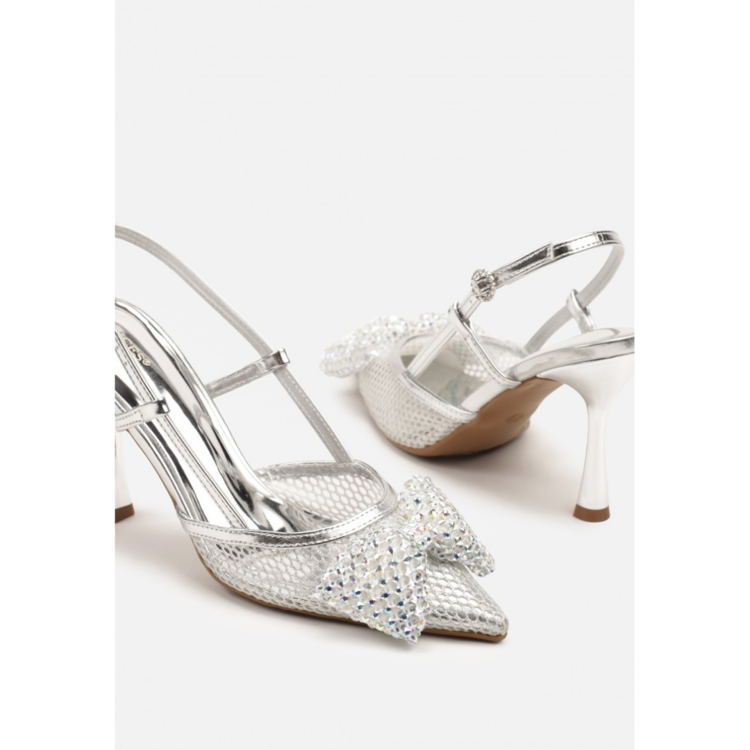 Heeled shoes, grey