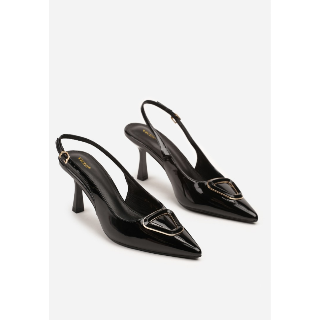 Heeled shoes, black
