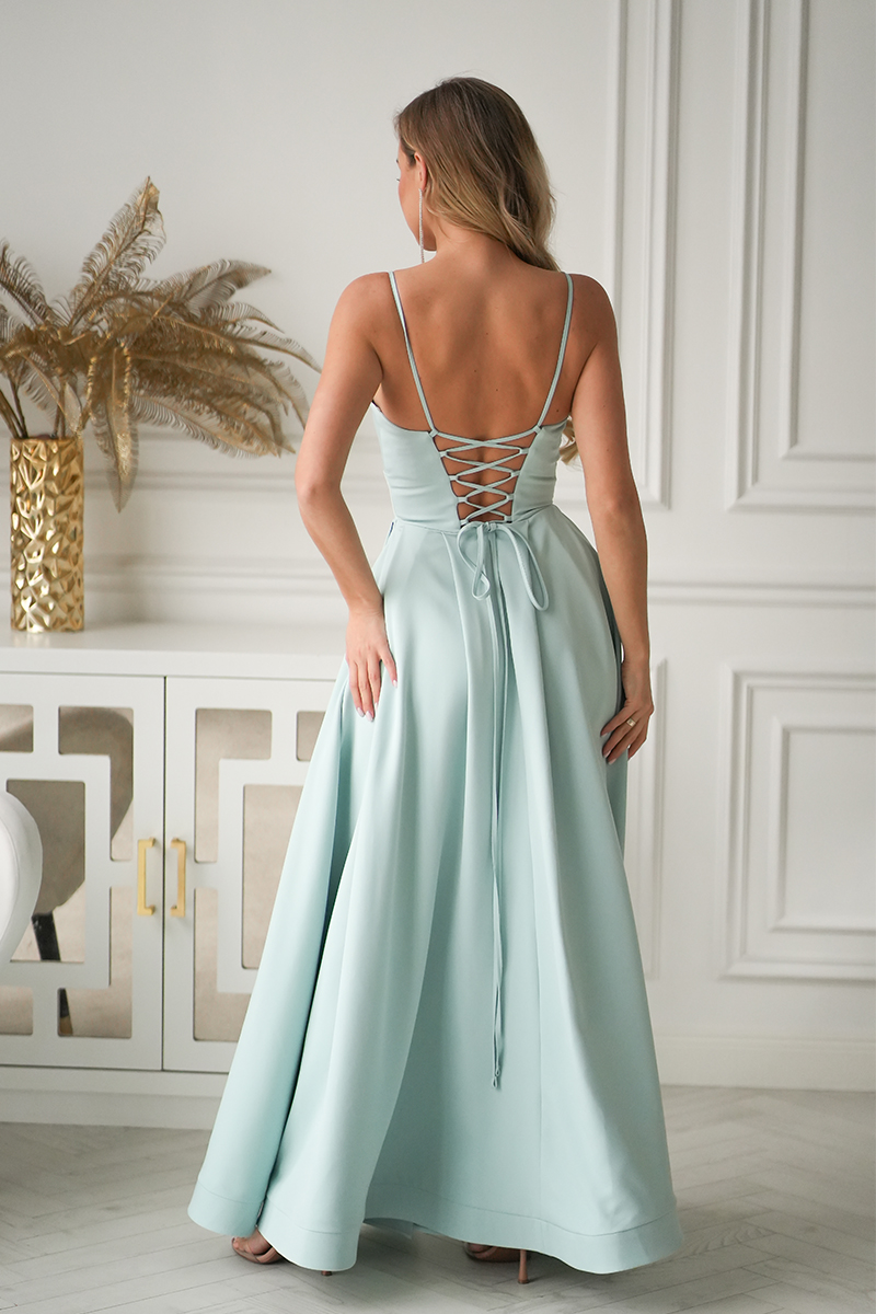 Maxi dress, light green - Image 6