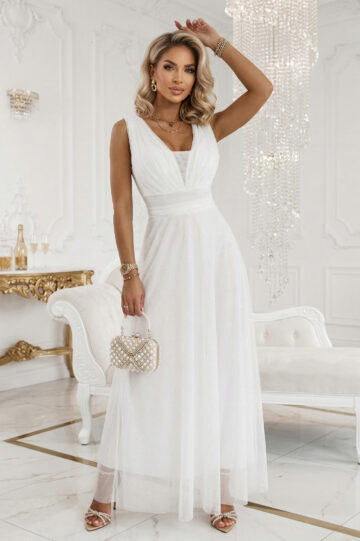 Sädelev maksikleit, valge