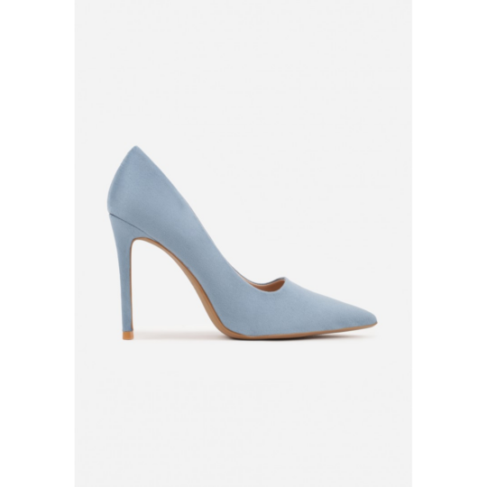 Heeled shoes, blue