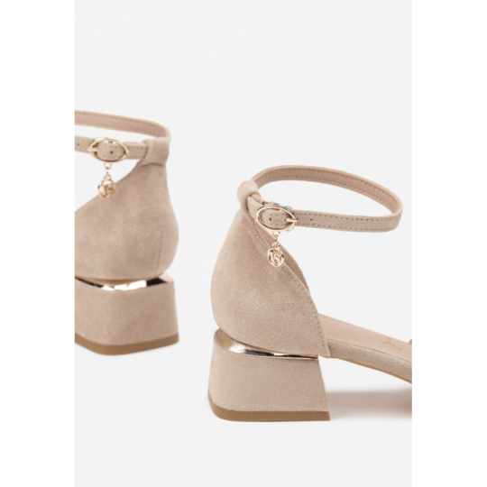 Heeled shoes, green - Image 2